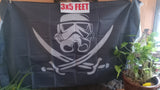 Star Wars Stormtrooper Pirate 3x5 Flag