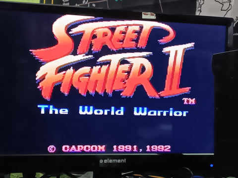 Streetfighter II SNES Tested Super Nintendo Video Game