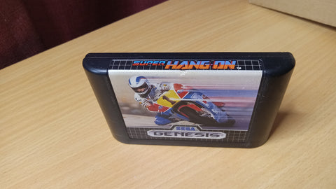 Super Hang On Motorcycle Racing Used Sega Genesis Video Game