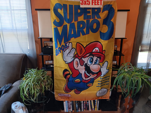 Super Mario Bros. 3 3X5 Feet Flag Banner