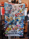 Super Smash Bros. Ultimate 3X5 Feet Flag Video Game Cover Banner 2-Sided