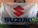 Suzuki Motorcycle 3x5 Feet Flag Automobile