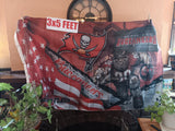 Tampa Bay Buccaneers Stars & Stripes & Steroids NFL 3X5 Feet Flag Banner
