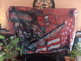 Tampa Bay Buccaneers Stars & Stripes & Steroids NFL 3X5 Feet Flag Banner