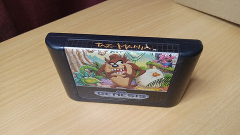 Taz-Mania Used Sega Genesis Video Game