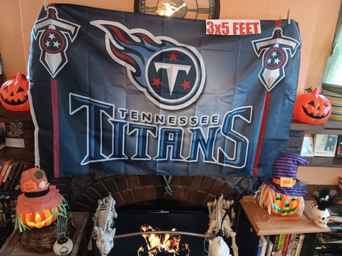 Tennessee Titans NFL 3X5 Feet Flag Tapestry Banner