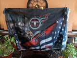 Tennessee Titans Stars & Stripes & Steroids NFL 3X5 Feet Flag Banner