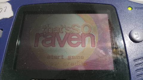 That's So Raven Tested Nintendo Gameboy Advance Video Game