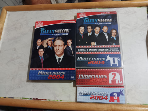 The Daily Show with Jon Stewart Indecision 2004 Ed Helms DVD Movie