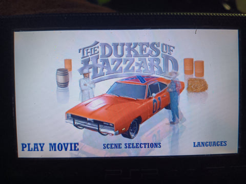 The Dukes of Hazzard Movie PSP Tested UMD Video Movie
