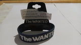 THE WANTED LOGO BLUE RUBBER BRACELET