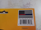 Thin Red & Blue Line 3x5 American Flag Support Police & Fire Department