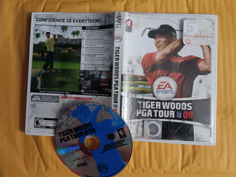 Tiger Woods PGA Tour 08 Golf Used Nintendo Wii Video Game