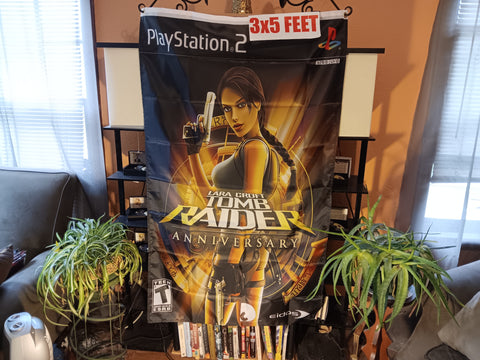 Tomb Raider Anniversary 3X5 Feet Flag Banner