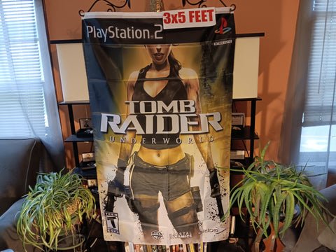 Tomb Raider Underworld 3X5 Feet Flag Banner