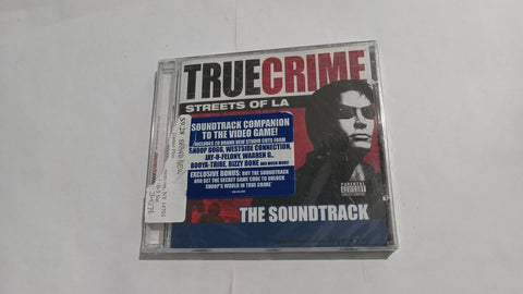 True Crime Streets of LA Soundtrack Music CD NEW