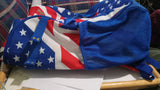 Under Armour Utility Baseball Softball American Flag Printed Backpack USED