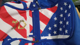 Under Armour Utility Baseball Softball American Flag Printed Backpack USED
