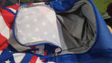 Under Armour Utility Baseball Softball American Flag Printed Backpack USED