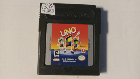 Uno Gameboy Color Used Video Game