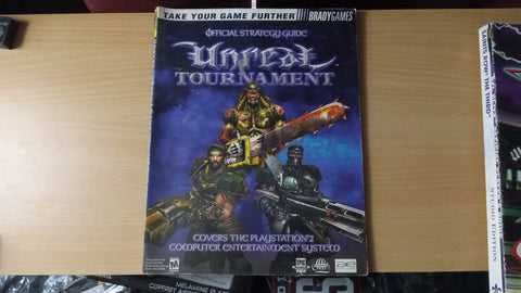 Unreal Tournament BradyGames Official Video Game Strategy Guide Sony Playstation
