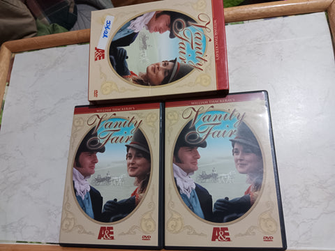 Vanity Fair William Thackeray 2 Disk A&E Tested DVD Movie