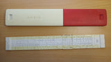Vintage Aristo 0903 RARE Slide Rule Germany With Plastic Red & White Case