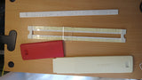 Vintage Aristo 0903 RARE Slide Rule Germany With Plastic Red & White Case