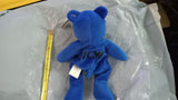 WCW Wrestling 4 Horsemen Racing Champions Beanie Bear Plush Teddy Bear Toy