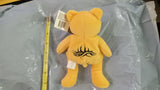 WCW NWO Wrestling Bear Goldberg Racing Champions Plush Teddy Bear Toy