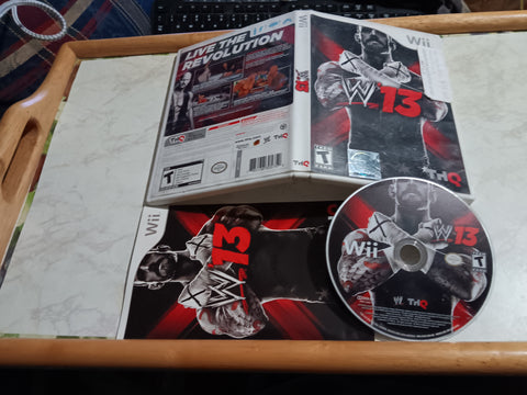 WWE 13 Wrestling 2013 Tested Nintendo Wii Video Game