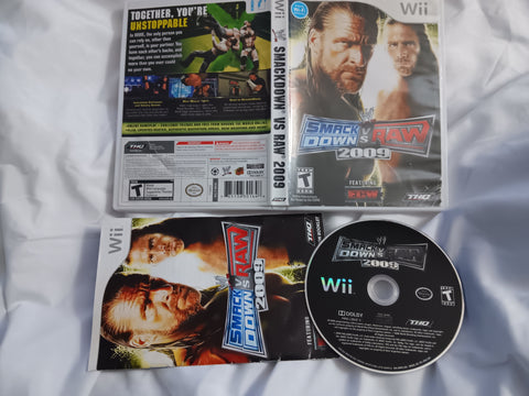 WWE Smackdown vs. Raw 2009 Used Nintendo Wii Video Game