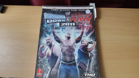 WWE Smackdown vs Raw 2011 Official Strategy Guide PS2 PS3 Xbox 360 Wii PSP Prima