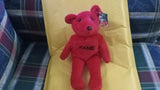 WWF Attitude Bear Kane WWE Plush Collectible Toy Doll
