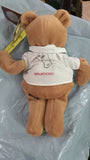 WWF Attitude Bear Mr. Socko Mankind Brown WWE Plush Toy Teddy Bear Dolls