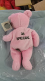 WWF Attitude Bear Sable Pink WWE Plush Toy Teddy Bear Doll