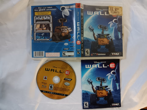 Wall-E Disney PS3 Complete Playstation 3 Tested Video Game