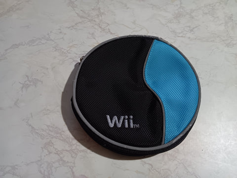 Wii 12 Game Storage Case Missing Zipper Tab BD&A Travel Bag