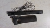 Wii BUNDLE Sleeve +Sensor Bar OEM Black Wired Nintendo Brand