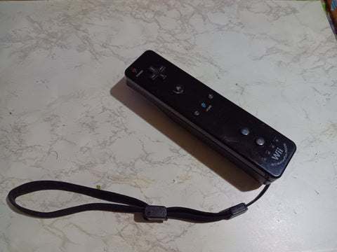 Wii Black Remote Plus Controller OEM Nintendo Brand