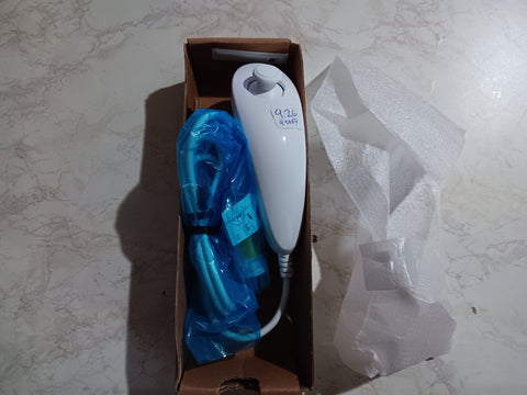 Wii Nunchuck White Nintendo Brand Controller Never Used