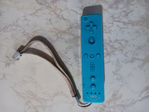 Wii Remote Plus Controller Official Nintendo Blue Tested Official OEM