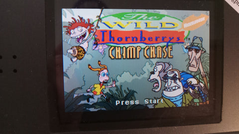 Wild Thornberrys: Chimp Chase GBA Tested Nintendo Game Boy Advance Video Game