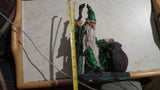 Wizard Fantasy 10" Statue Figurine With Staff Beaver & Book