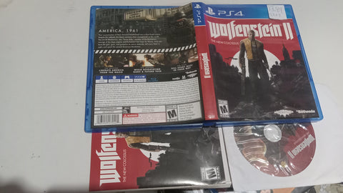 Wolfenstein II The New Colossus Used PS4 Video Game