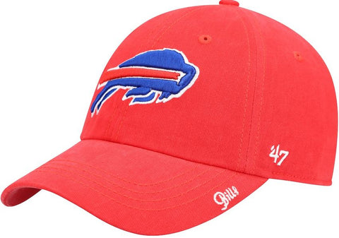 Women's Buffalo Bills NFL '47 Red Miata Clean Up Secondary Adjustable Hat