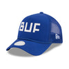 Women's Buffalo Bills New Era Royal McGee Trucker 9FORTY Adjustable Hat