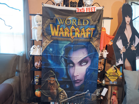 World of Warcraft 3X5 Feet Flag Game Cover Tapestry