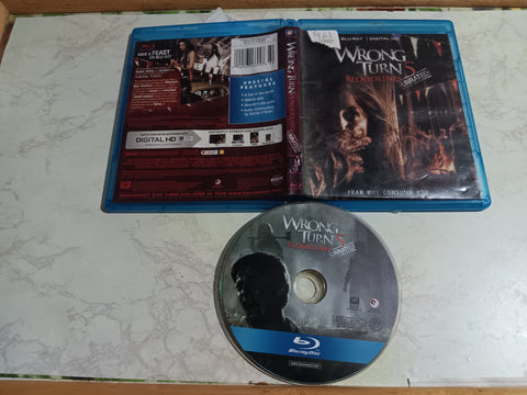 🎃 Halloween Wrong Turn 5 Bloodlines Blu Ray Movie Tested
