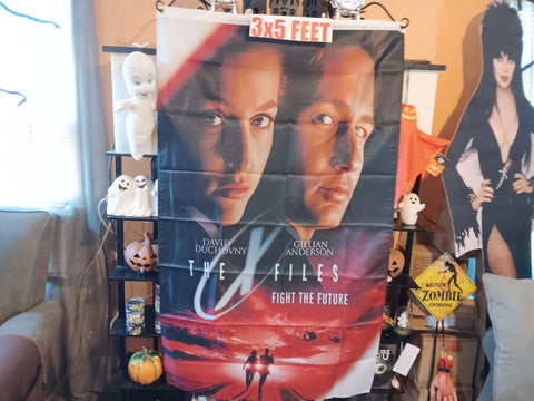 🎃 Halloween X-Files Fight The Future 3X5 Feet Flag Movie Banner